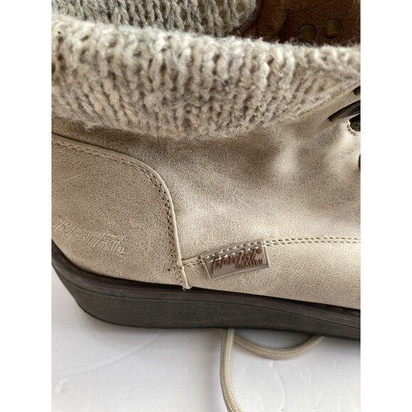 Blowfish Womens Comet Boot Beige W9.5   With Knitted Turndown - Picture 1 of 7